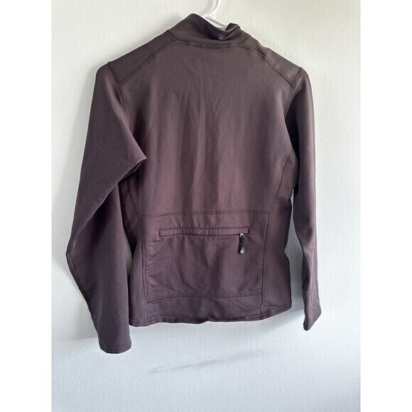 Vintage Patagonia Sweater Women Small Purple Quarter Zip Hiking Made In USA‎ - Picture 6 of 8